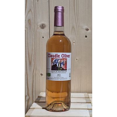 AOP Côtes du Roussillon - Cuvée Claudie Oliver 2021 - 75cl